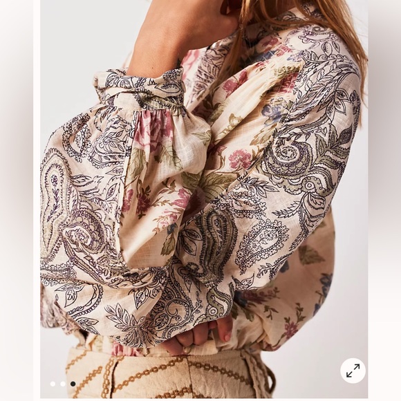 Free People Maraya printed top - Picture 3 of 8